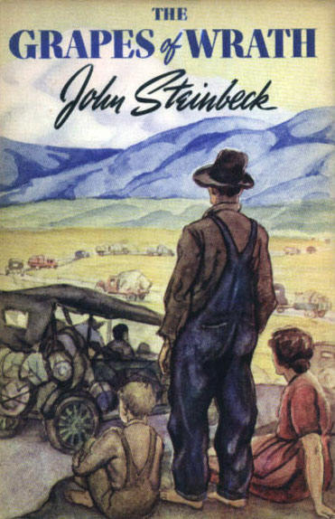 Cover Page of The Grapes of Wrath